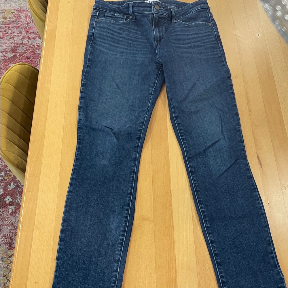 PAIGE Indigo Straight Leg Jeans